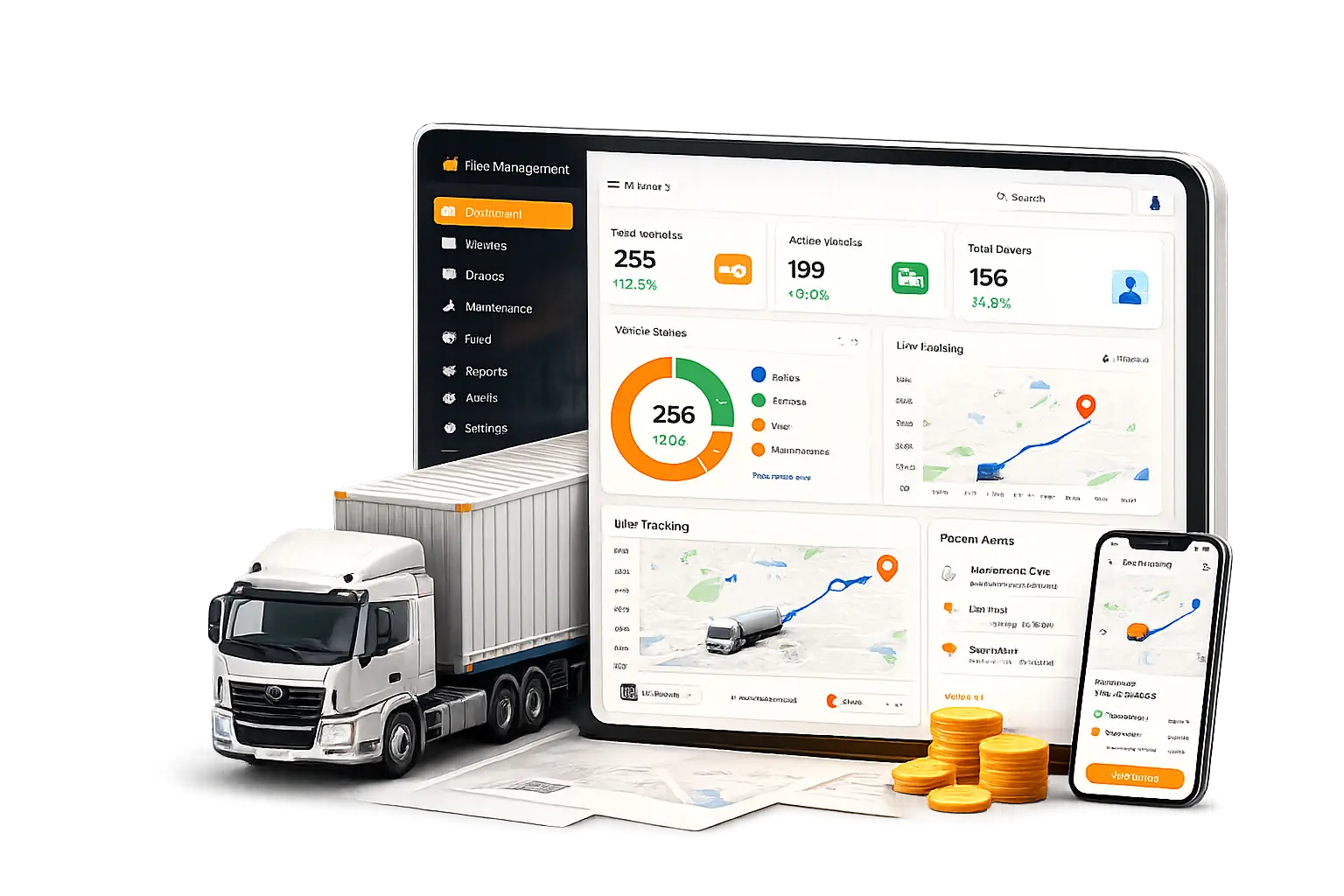 Mobile App for Drivers
